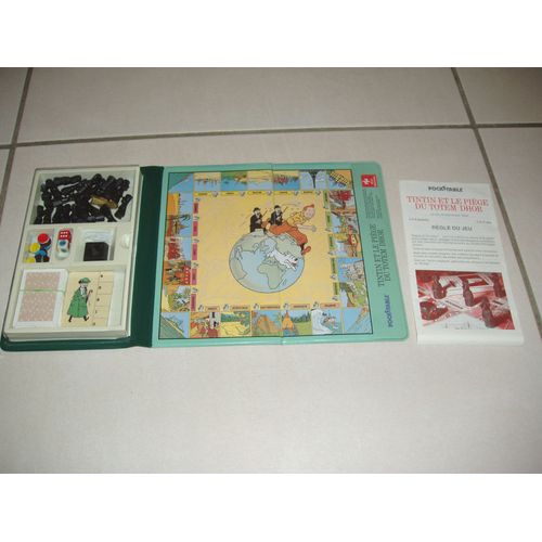 Rare Mini Jeu Tintin Et Le Piege Du Totem D' Hor  De  Pocketable