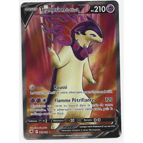 Typhlosion De Hisui V, Holo, Pv210, 169/189