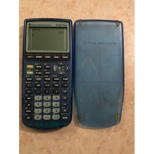 Calculatrice Texas Instruments Ti-83 Plus