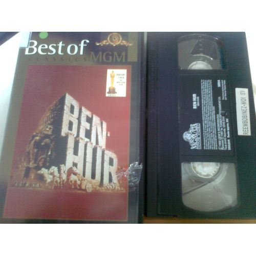 Cassette Vidéo Vhs - Ben-Hur - Charlton Heston