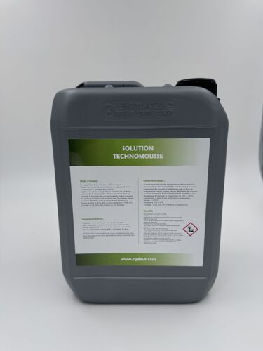 Antimousse - Traitement pour toiture mur et façade - prêt à l'emploi - Jerrican de 5 litres
