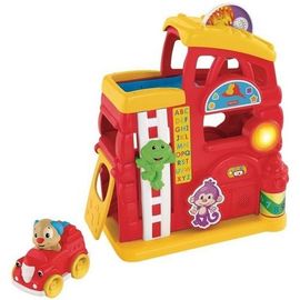 Maison "Monkey Pompier" - Fisher Price + 1 Véhicule Puppy - Pour Enfant De 1 À 3 Ans - Éveil
