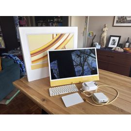 Apple iMac M3 - Ram 24 Go - SSD 2 To - Jaune