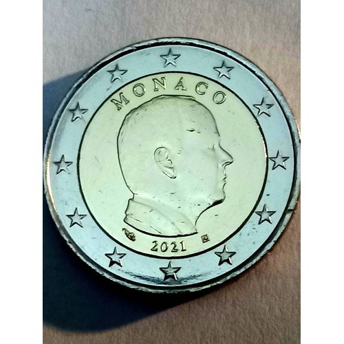2 Euros 2021 Monaco Albert Ll Fréquence 12%