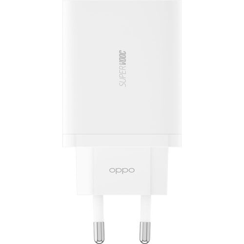 Oppo Mini Chargeur Maison Gan Super Vooc 2.0 65w Blanc - Vca7jceh