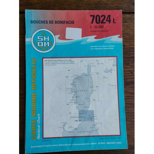 Carte Marine Shom 7924l