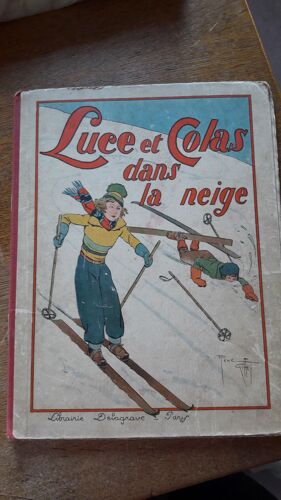 Luce Et Colas Dans La Neige