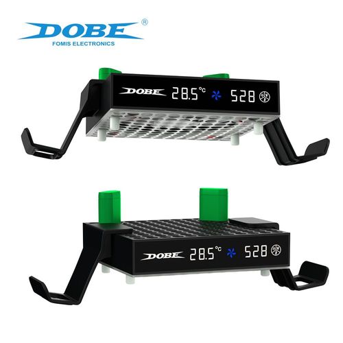 Support De Ventilateur De Refroidissement De Console De Jeu,Couvercle Anti-Poussière Supérieur,Dissipation Thermique De L'hôte Réglable,3 Vitesses,Accessoires Xbox Series X,S6