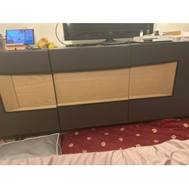 Buffet 3 Porte Bois Massif