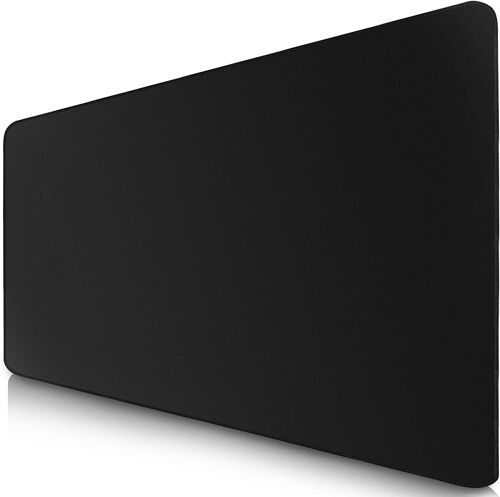 KALANKA-Tapis Souris XXL 900x400 mm - Tapis Bureau avec Base Anti-Dérapage - Tapis Souris Gamer Imperméable - Mouse Pad, Tapis Souris Gaming, Tapis Souris Blanc, Tapis Souris XL, Grand Tapis Souris