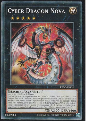 Carte Yu-Gi-Oh - Cyber Dragon Nova - Ledd-Frb - Dragon Légendaire