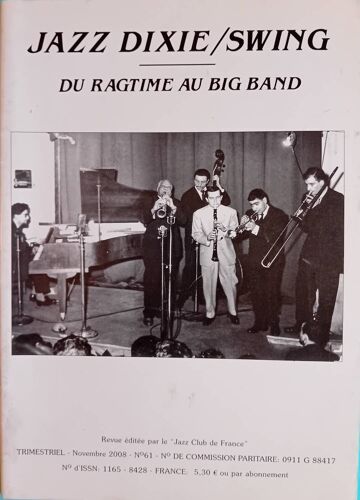 Jazz Dixie/Swing, Du Ragtime Au Big Band