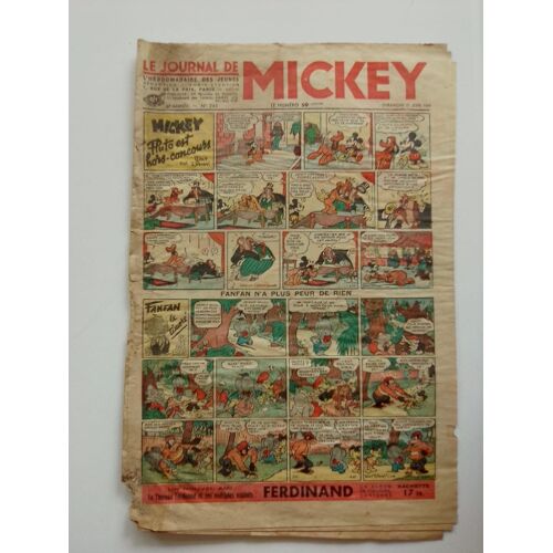 Le Journal De Mickey Avant Guerre N° 243 - 11 Juin 1939