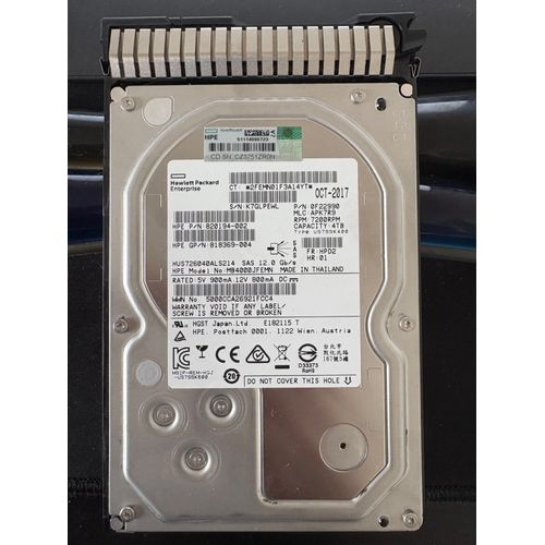 Disque dur HPE 4 To 7200 tr/min 3,5" SAS 12 Gbps MB4000JFEMN