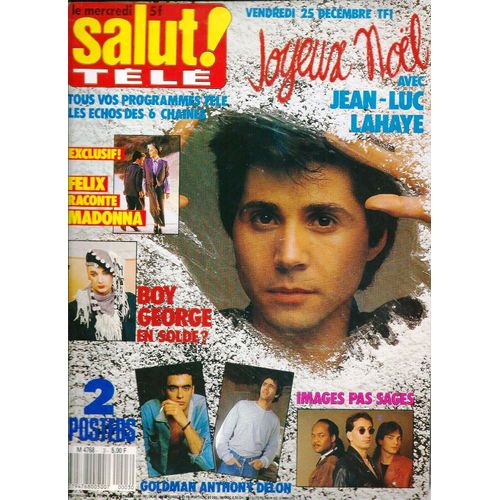Salut 3 1987 Lahaye/Images/Dutronc/Paradis/Jakie/Lionel Kazan/Boy George/Madonna
