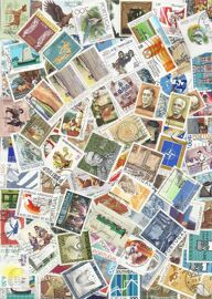 Portugal 100 Timbres Grds Formats Différents