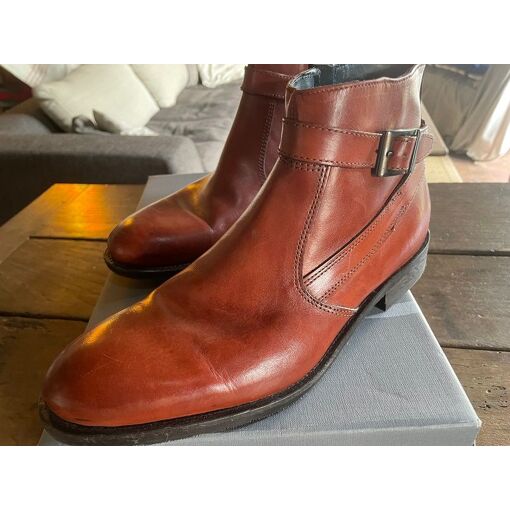 Mocassins Derby Salamander Femme – Cuir Marron – Taille 37 – Vintage – Très Bon état