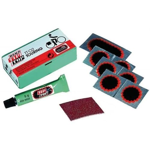 Boite De Rustine Tip Top Tt02 Necessaire De Reparation Crevaison Roue Velo Vtt
