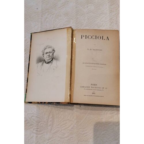 Piccolia Par X. B. Saintine, Édition 1873
