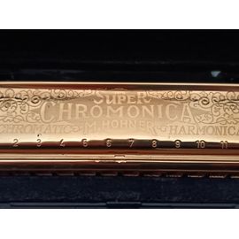 Harmonica Chromatique Hohner Doré
