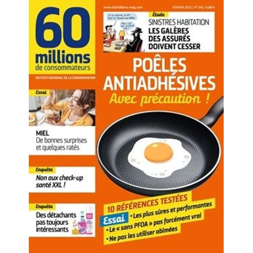 60 Millions De Consommateurs N°610 Février 2025