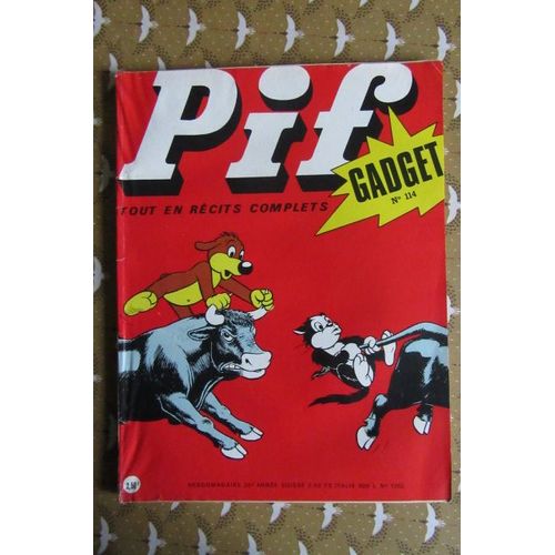 Pif Gadget 114 (1352) Avril 1971