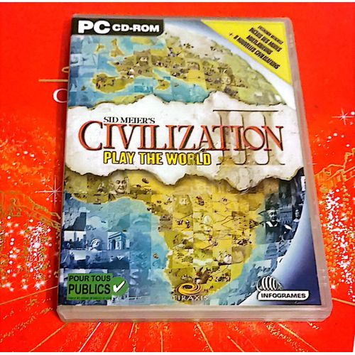Jeu Pc Sid Meier's Civilisation Play The World/ 59/M4
