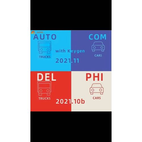Système De Réparation Digital Pour Voiture Autocom 2021.11 Delphi 2021.10b Hot Softwares Car Truck Diagnostic Tools Obd