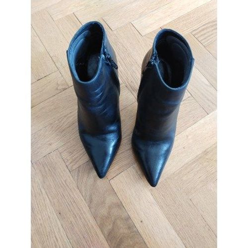 Bottines Eram Cuir Noir P36