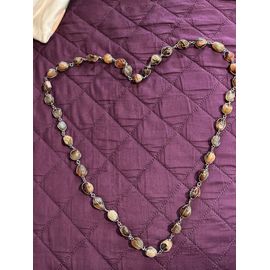 Sautoir En Pierres Naturelles 100 Cm