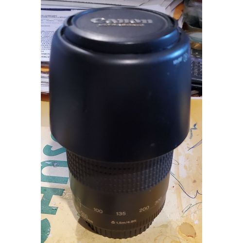 objectif Canon EF 75-300mm 4-5.6 FIII monture Canon EF