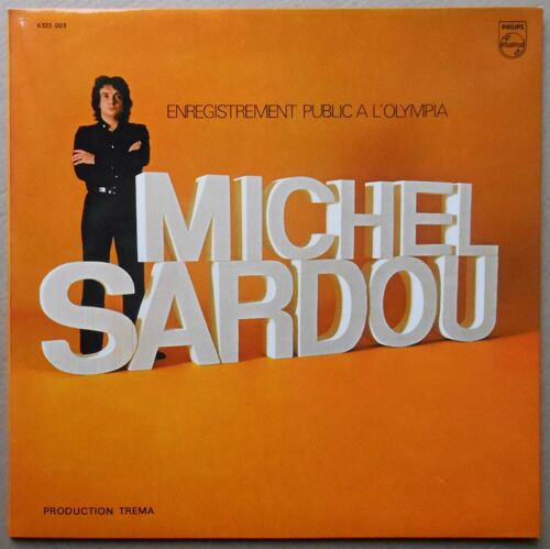33 Tours Michel Sardou " Enregistrement Public À L'olympia " (1971)