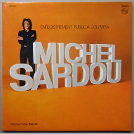 33 Tours Michel Sardou " Enregistrement Public À L'olympia " (1971)