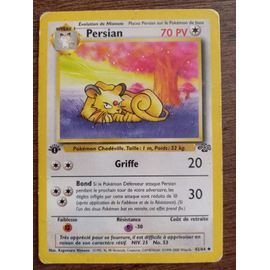Carte Pokemon Persian Wizard De 1995 Edition 1