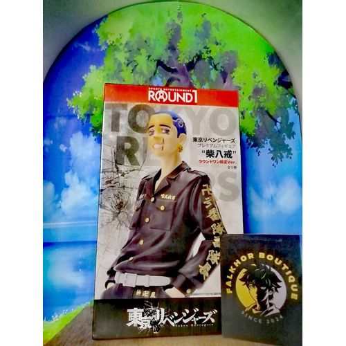 Hakkai Shiba Figurine Tokyo Revengers Round 1 Objet De Collection Manga Statue