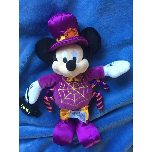Grande peluche mickey halloween - disneystore de disneyland paris