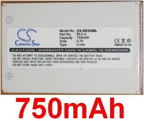 Batterie Compatible Pour Nokia 3300