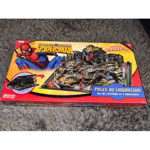 Spiderman Spider Sense Pieges Au Laboratoire -Jeu Lansay