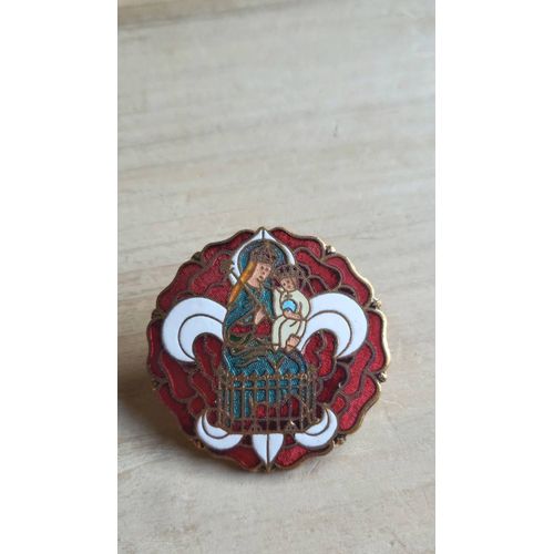 Broche Insigne Notre Dame De La Treille.