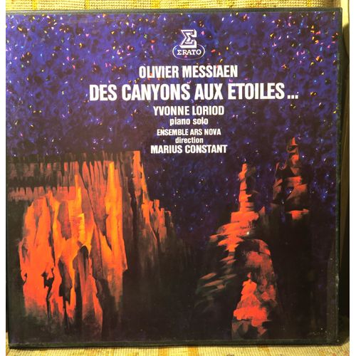 Olivier Messiaen Des Canyons Aux Etoiles Yvonne Loriod, Ensemble Ars Nova, Marius Constant