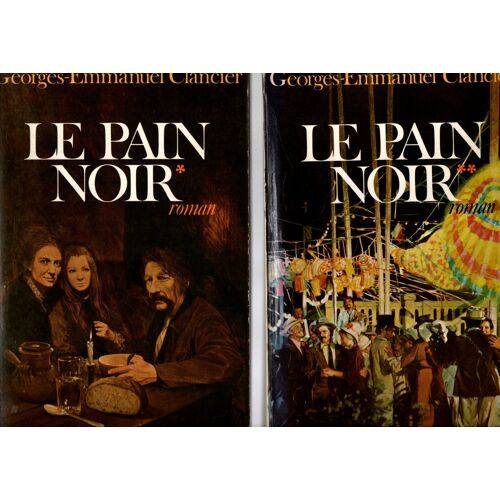 Clancier, Le Pain Noir, Complet Broché