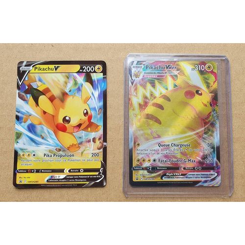 Pikachu V Et Pikachu Vmax Pokémon