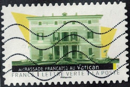 France 2024 Oblitéré Used Ambassade Française Au Vatican