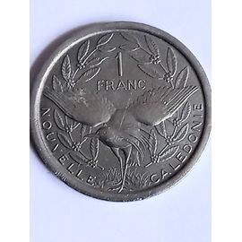 1 Franc 1977 Nouvelle Calédonie Ieom Tranche Lisse