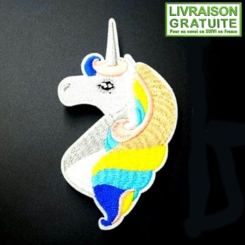 Patch Écusson Licorne - Thermocollant