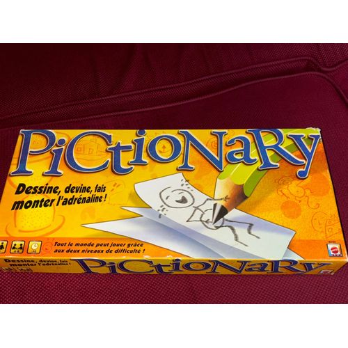Pictionary "Tout Le Monde Peut Jouer Grâce Aux 2 Niveaux De Difficulté !"