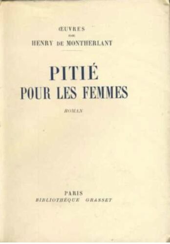 Les Jeunes Filles : Pitié Pour Les Femmes