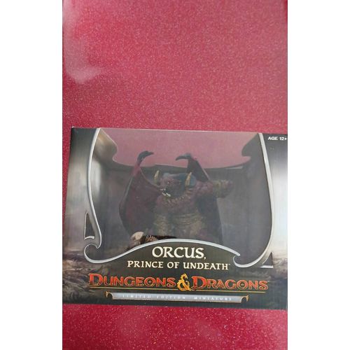 D&d Orcus Prince Of Undeath Limited Edition Miniature