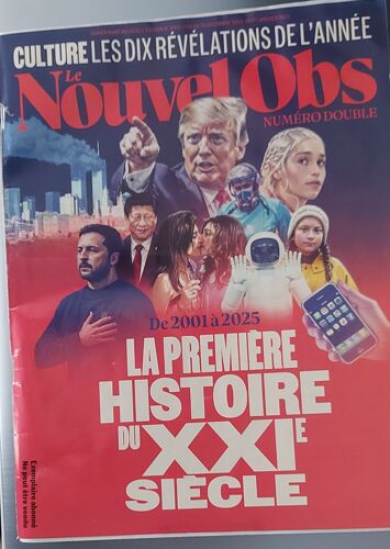 Le Nouvel Obs(2001 À 2025) Édition N°3143-3144(N° Double). "La Première Histoire Du Xxie Siècle