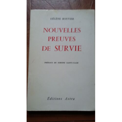 Nouvelles Preuves De Survie